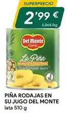 Del monte - piña rodajas en su jugo