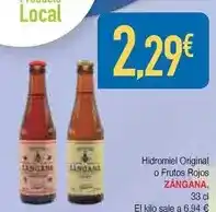 Masymas Hidromiel original o frutos rojos oferta