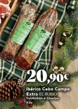 Gadis Rubio - ibérico cebo campo extra oferta