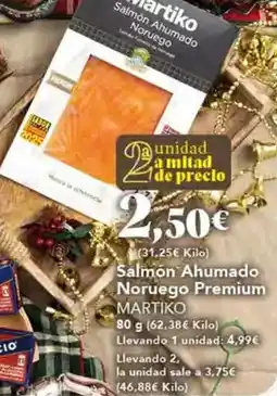 Gadis Martiko - salmon ahumado noruego premium oferta