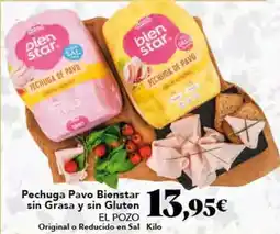Gadis El pozo - pechuga pavo bienstar sin grasa y sin gluten oferta