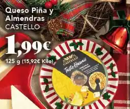 Gadis Castello - queso piña y almendras oferta