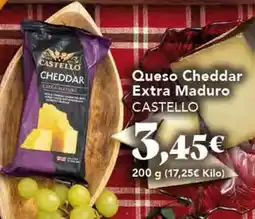 Gadis Castello - queso cheddar extra maduro oferta