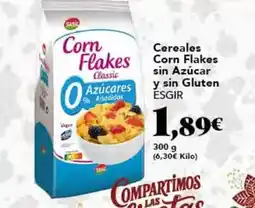 Gadis Esgir - cereales corn flakes sin azucar y sin gluten oferta