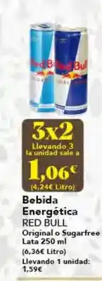 Gadis Red bull - bebida energética oferta