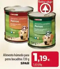 Spar Tenerife Spar - alimento húmedo para perro bocaditos oferta
