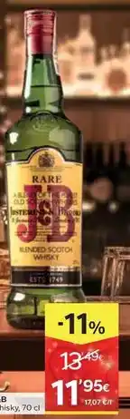 Caprabo J&b - whisky oferta