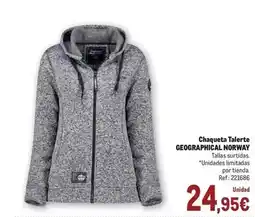Makro Chaqueta talente geographical norway oferta