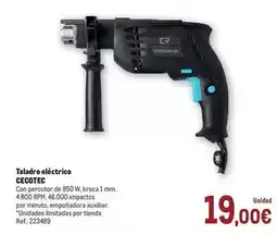 Makro Cecotec - taladro eléctrico oferta