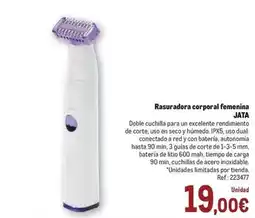 Makro Jata - rastuadora corporal femenina oferta