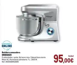Makro Orbegozo - batidora amasadora oferta