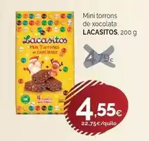 Condis Lacasitos - mini torrons de xocolata oferta