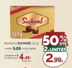 Condis Suchard - bombons oferta