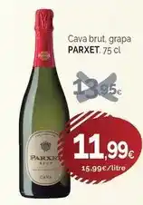 Condis Parxet - cava brut, grapa oferta