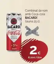 Condis Bacardi - combinat de rom con coca-cola oferta