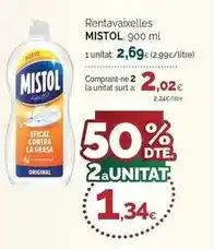 Condis Mistol - rentavaixelles oferta