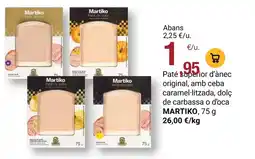 BonpreuEsclat Martiko - abans oferta