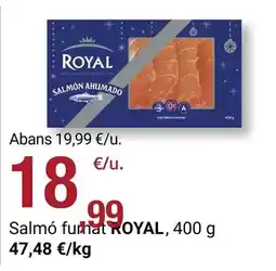 BonpreuEsclat Royal - salmó fumat oferta