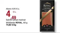 BonpreuEsclat Royal - salmo fumat marinat wildlands oferta
