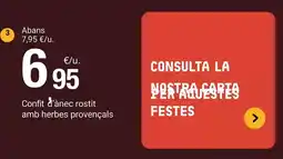 BonpreuEsclat Confit d'anec rostit amb herbes provençals oferta