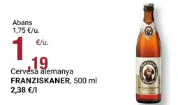 BonpreuEsclat Franziskaner - aban oferta