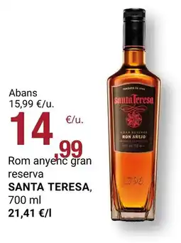 BonpreuEsclat Santa teresa - abans oferta