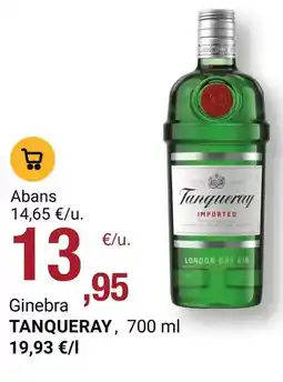BonpreuEsclat Tanqueray - ginebra oferta
