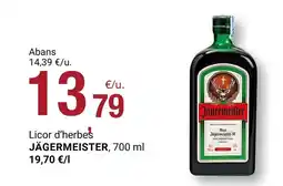 BonpreuEsclat Jagermeister - licor d'herbes oferta