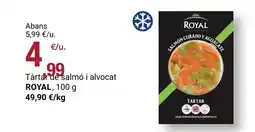 BonpreuEsclat Royal - tarta de salmo i alvocat oferta