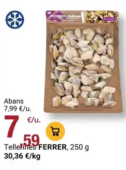 BonpreuEsclat Ferrer - tellerines oferta