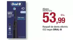 BonpreuEsclat Oral b - raspall de dents electric i02 negre oferta