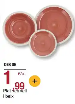 BonpreuEsclat Plat vermell oferta