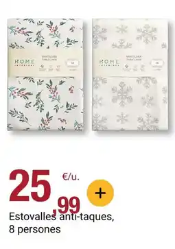 BonpreuEsclat Home - estovalles anti-taques, 8 persones oferta