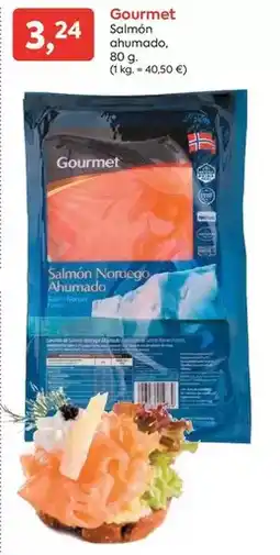 Suma Supermercados Gourmet - salmón ahumado oferta