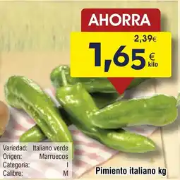 FROIZ Pimiento italiano oferta