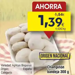 FROIZ Champiñón bandeja oferta