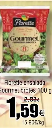 FROIZ FLORETTE ensalada Gourmet brotes oferta