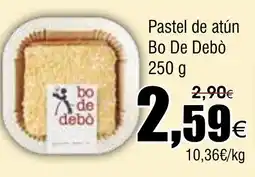FROIZ Pastel de atún Bo De Debò oferta
