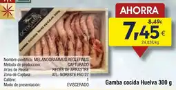 FROIZ Gamba cocida Huelva oferta