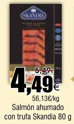 FROIZ SKANDIA Salmón ahumado con trufa oferta