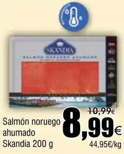 FROIZ SKANDIA Salmón noruego ahumado oferta
