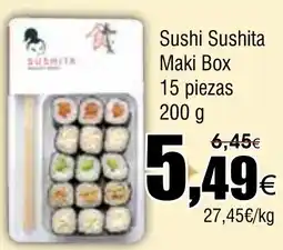 FROIZ Sushi Sushita Maki Box 15 piezas oferta