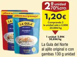 FROIZ LA GULA DEL NORTE al ajillo original o con gambas oferta