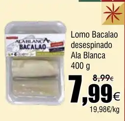 FROIZ Lomo Bacalao desespinado Ala Blanca oferta