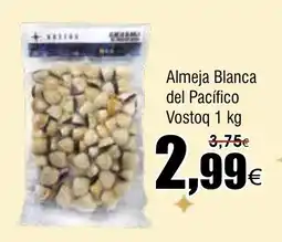 FROIZ Almeja Blanca del Pacífico Vostoq oferta