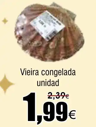 FROIZ Vieira congelada oferta