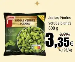 FROIZ FINDUS Judías verdes planas oferta