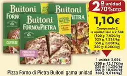 FROIZ Pizza Forno di Pietra Buitoni gama oferta
