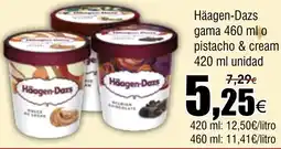 FROIZ HAAGEN-DAZS gama o pistacho & cream oferta