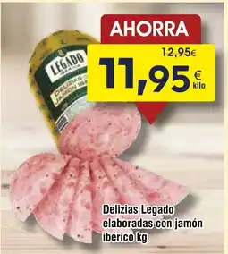 FROIZ Delizias Legado elaboradas con jamón ibérico oferta